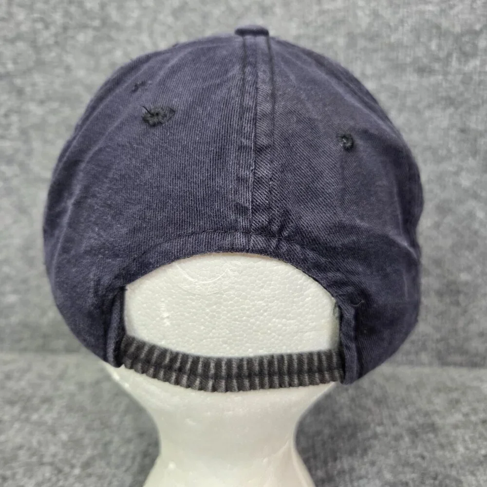 Rare Vintage POLO SPORT Ralph Lauren Spell Out Hat Navy Blue‎ Nylon YOUTH KIDS